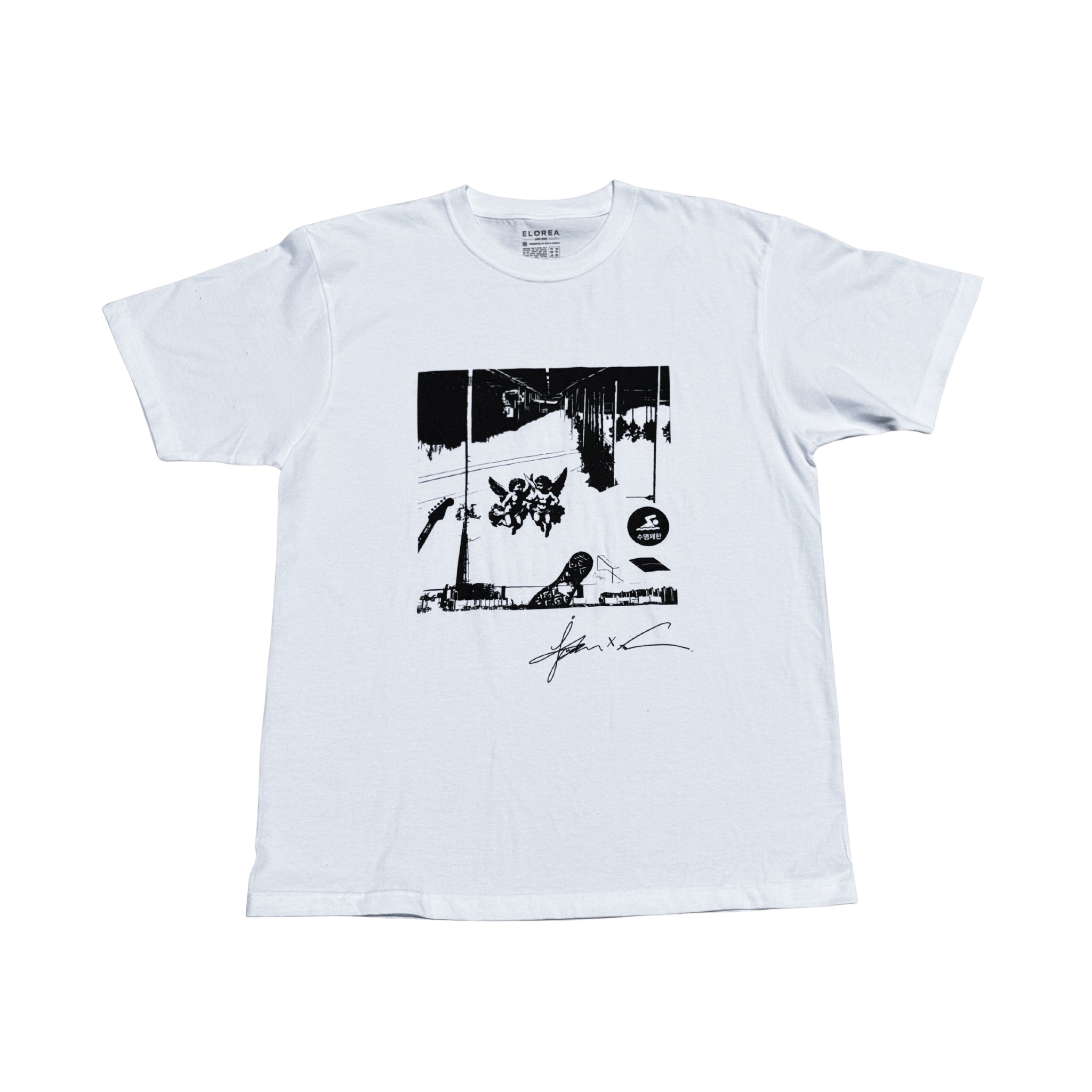 향수: Nostalgia T-Shirt - White & Black